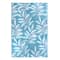Blue Leaf Outdoor Rug by Ashland&#xAE;, 6ft. x 9ft.